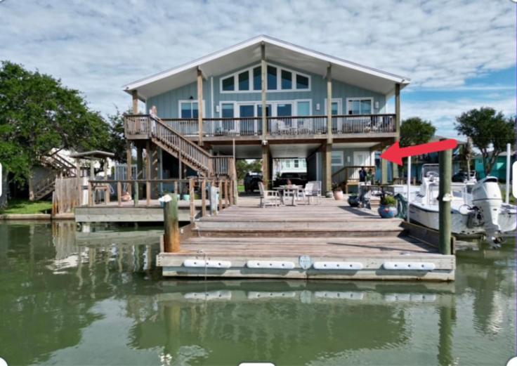 Waterfront Guesthouse On Key Allegro/Little Bay With Dock Рокпорт Екстер'єр фото